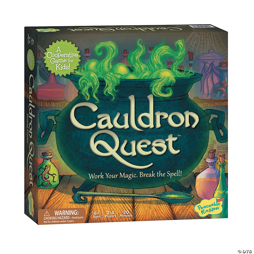 A Peaceable Kingdom Cooperative Game Cauldron Quest 