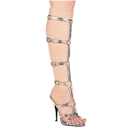 Featured Image for Women’s Sexy Strap-Up Gold High-Heel