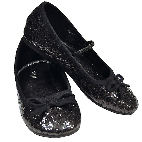 Featured Image for Girl’s Glitter Flat Ballet Shoe