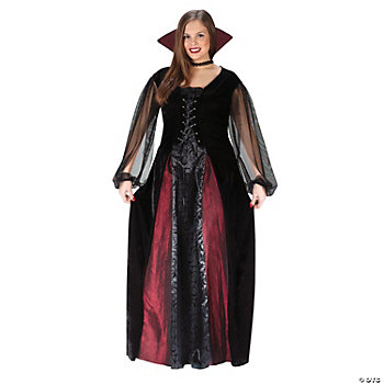 Goth Maiden Vampire Plus-Size Costume for Women - Oriental Trading
