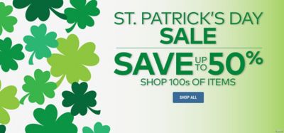 St. Patrick's Day Sale Panel