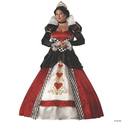 Featured Image for Women’s Plus Size Queen Of Hearts Costume