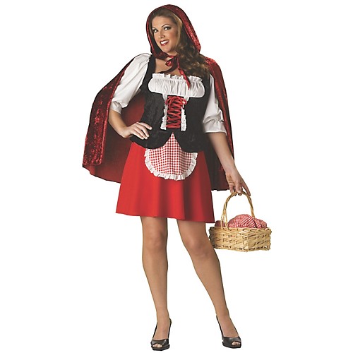 Featured Image for Women’s Plus Size Red Riding Hood Costume