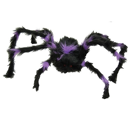 Featured Image for 30″ Black Hairy Spider
