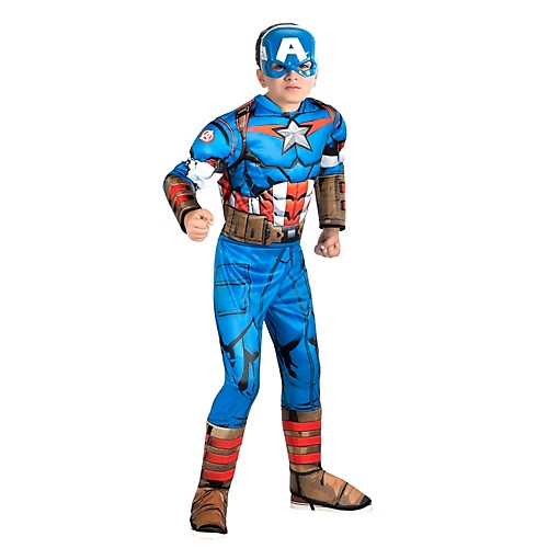 Featured Image for Capt. America Steve Rogers Child Qualux Costume