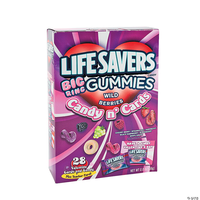 Life Savers® Valentine Big Ring Gummy Candy & Cards Discontinued