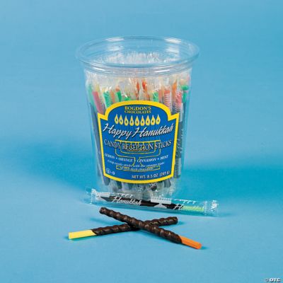 Hanukkah Reception Hard Candy Sticks - Discontinued