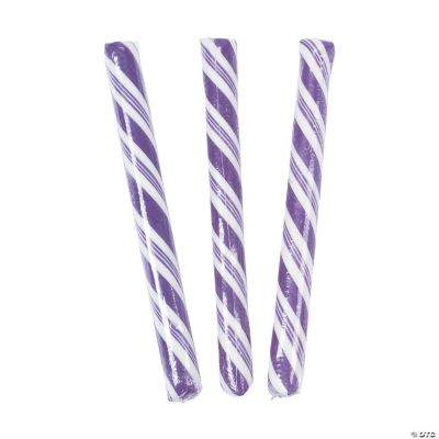 Purple Hard Candy Sticks - 80 Pc.