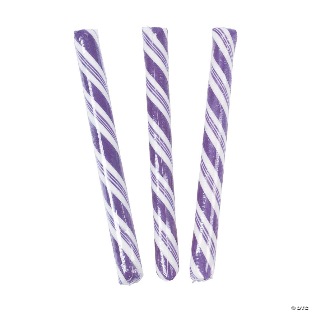 Purple Hard Candy Sticks - 80 Pc.