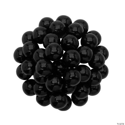 Large Black Gumballs - 97 Pc.