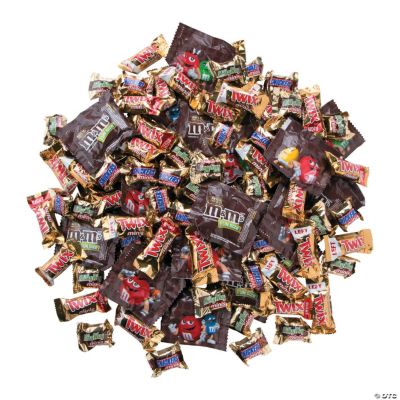 MARS Chocolate Mini Bars Variety Mix - 67.20oz bag | Oriental Trading