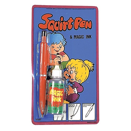 Featured Image for Squirt Pen with Disapprng Ink