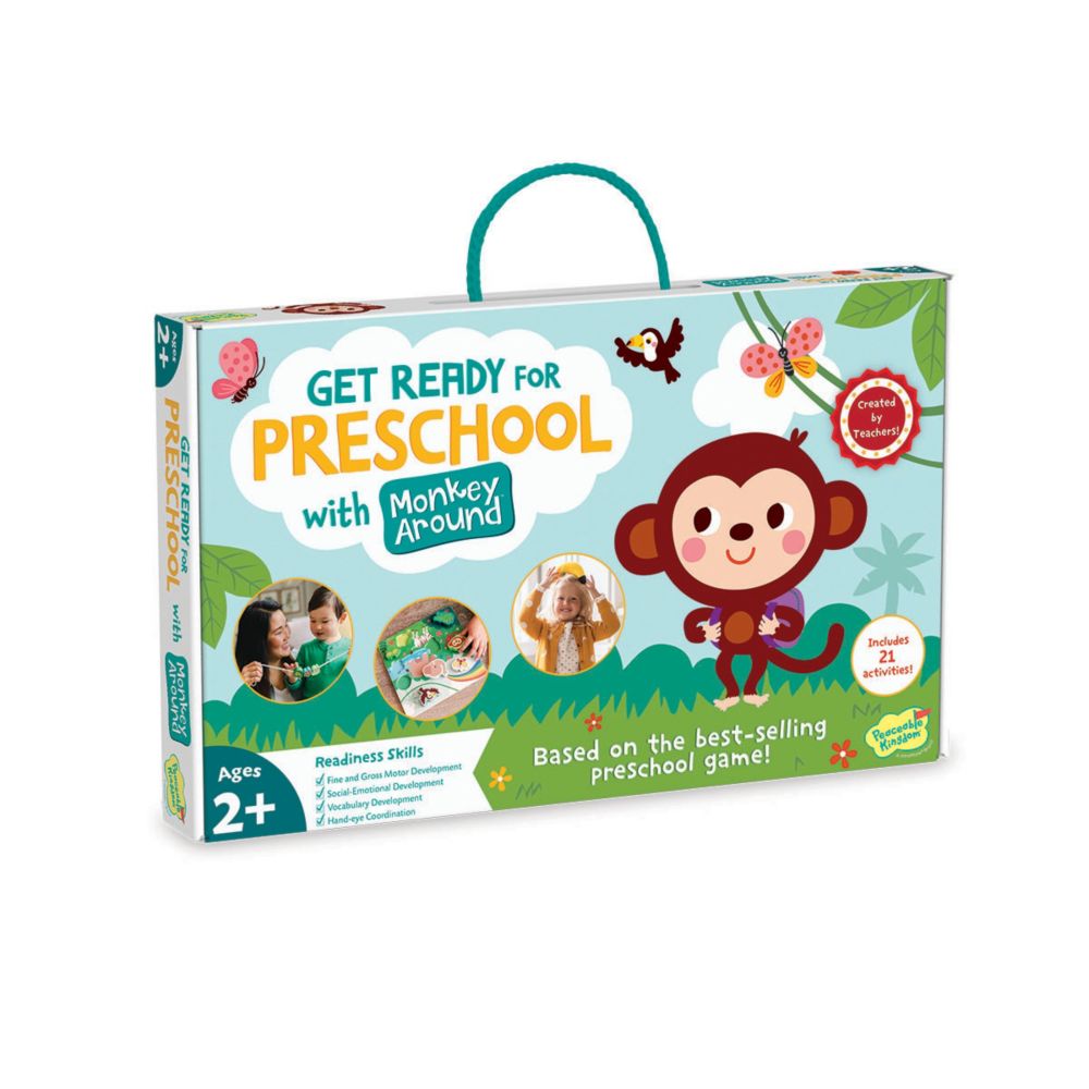 Get Ready for PreSchool with Monkey Around From MindWare