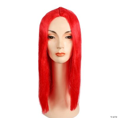 Adults Red Mermaid Wig Oriental Trading 