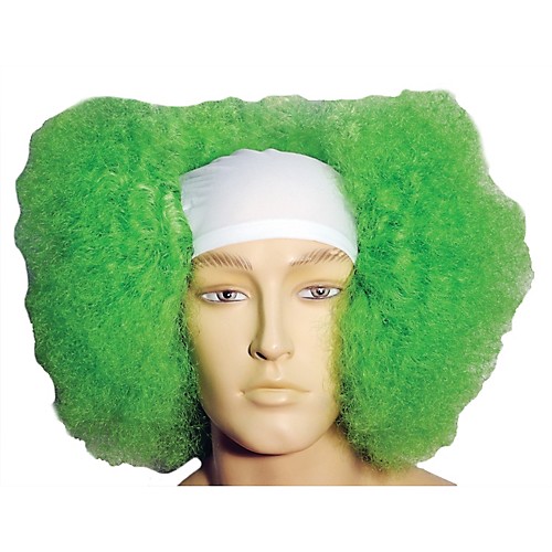 Featured Image for Bald Curly Clown Wig