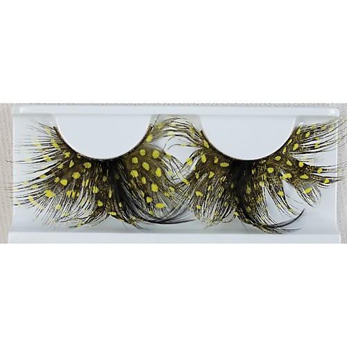 Featured Image for Eyelash Feather Yellow/Black