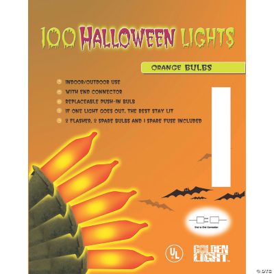 Featured Image for 100-Light Halloween String Lights