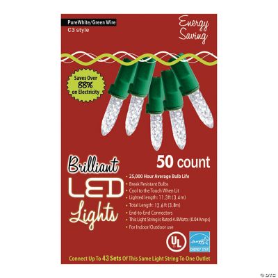 Featured Image for 50-Count C3 Holiday Lights