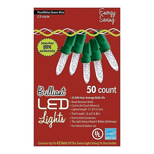 Featured Image for 50-Count C3 Holiday Lights