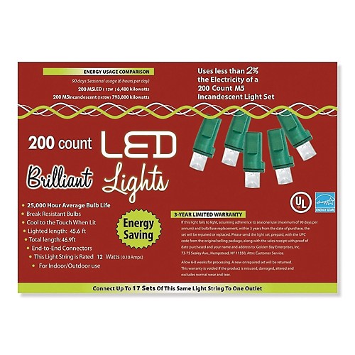 Featured Image for 200-Count M5 Holiday Lights