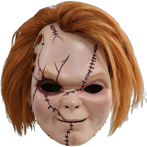 Featured Image for Curse of Chucky, Scarred Chucky Plastic Mask