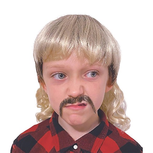 Featured Image for Tiger Cool Cat Mullet & Mustache Set – Child