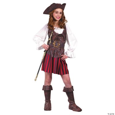 Girl’s High Seas Pirate Buccaneer Costume