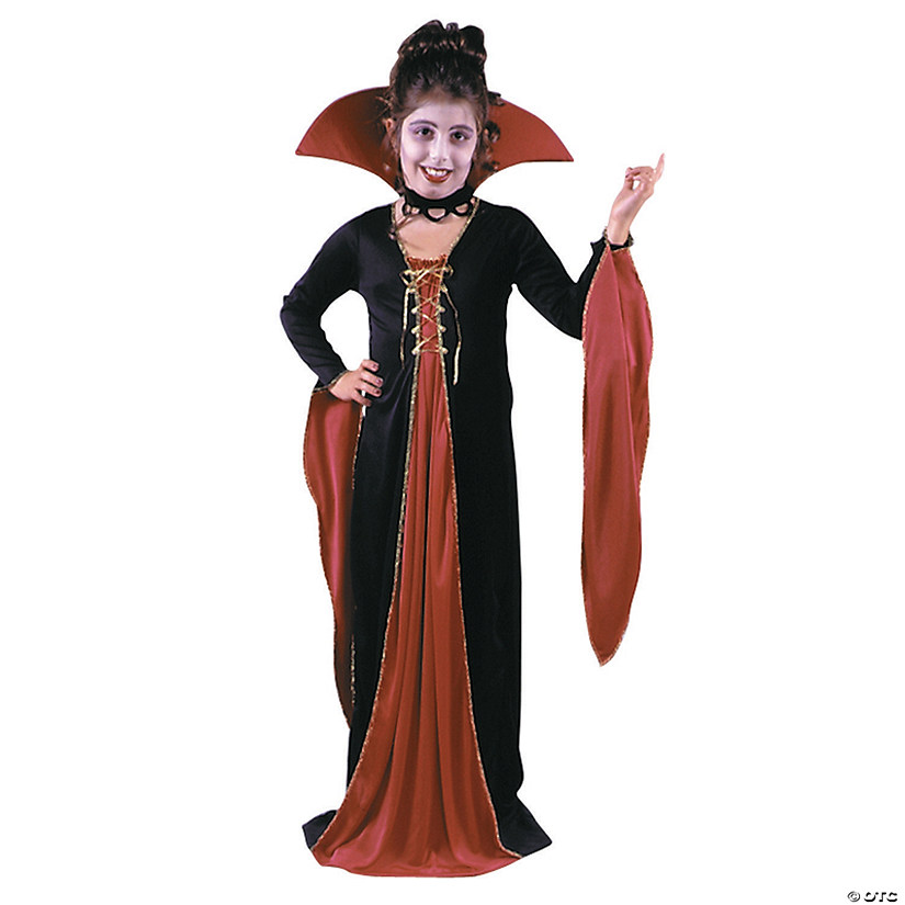 Girl’s Victorian Vampiress Costume | Oriental Trading