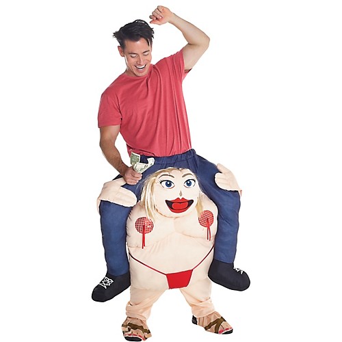 Featured Image for Adult Fat Stripper Piggyback Costume