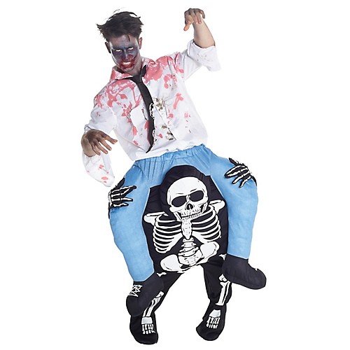 Featured Image for Adult Skeleton Piggyback Costume