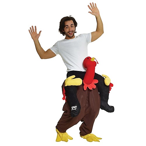 Featured Image for Adult Turkey Trot Piggyback Costume