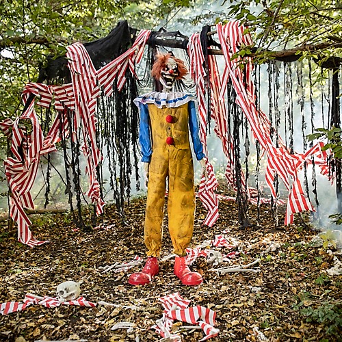 Featured Image for Animated Twitching Clown Prop 5 Ft