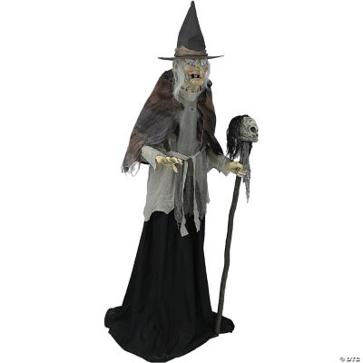Featured Image for 6′ Lunging Witch with DigitEye Animated Prop