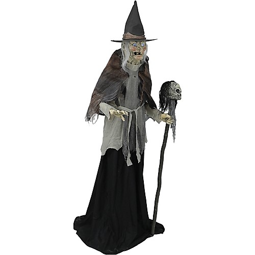 Featured Image for 6′ Lunging Witch with DigitEye Animated Prop