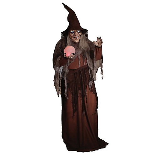 Featured Image for 68″ DigitEye Soothsayer Witch Animated Prop