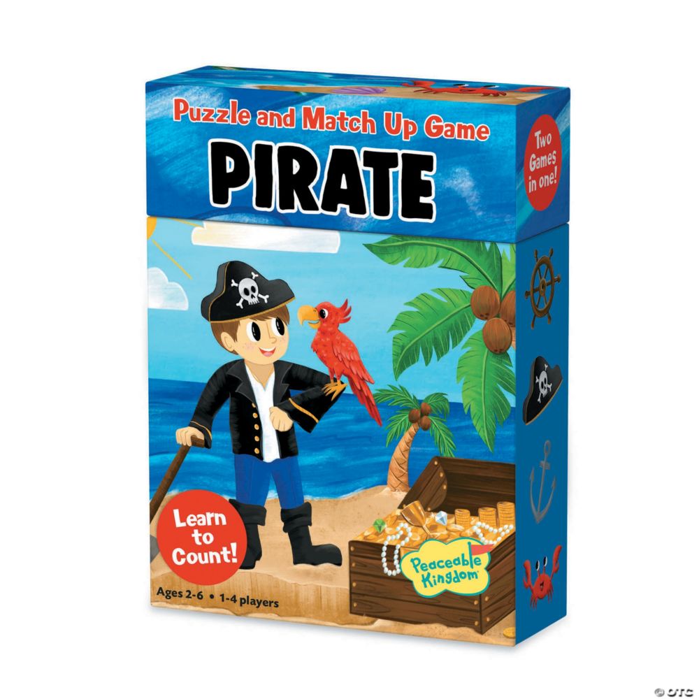 Match Ups Puzzle Game: Pirates From MindWare