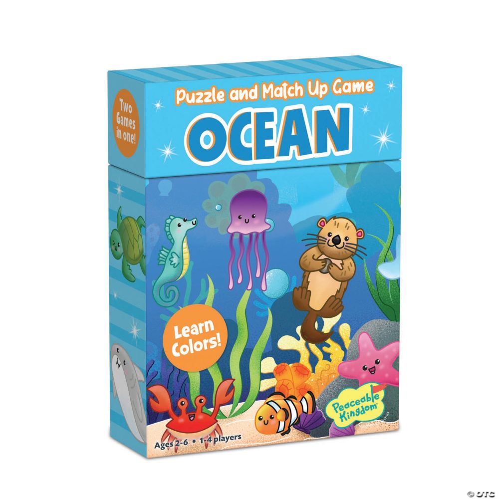Underwater Fun Match Up Game & Puzzle From MindWare