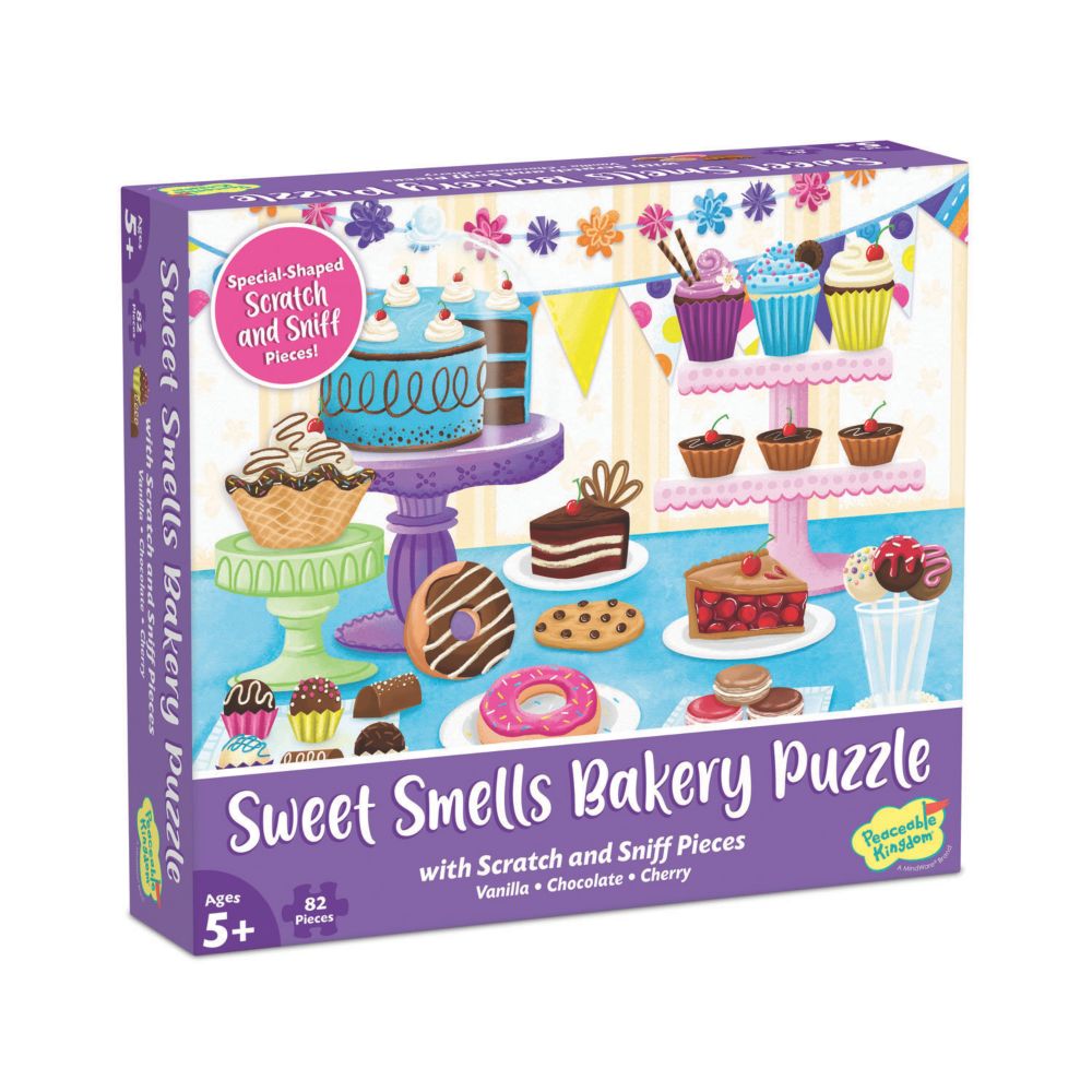 Scratch and Sniff Puzzle: Sweet Smells Bakery From MindWare