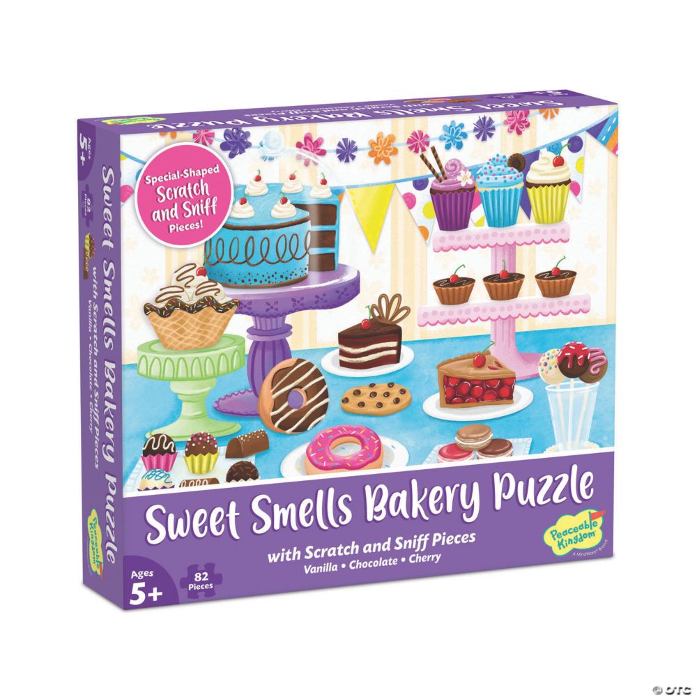Scratch and Sniff Puzzle: Sweet Smells Bakery From MindWare