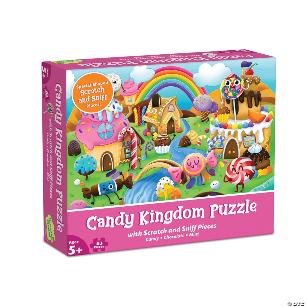 Scratch and Sniff Puzzle: Candy Kingdom From MindWare