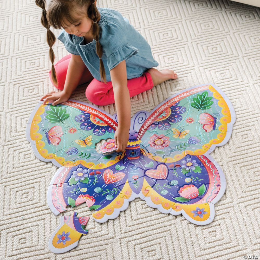 Butterfly Floor Puzzle From MindWare