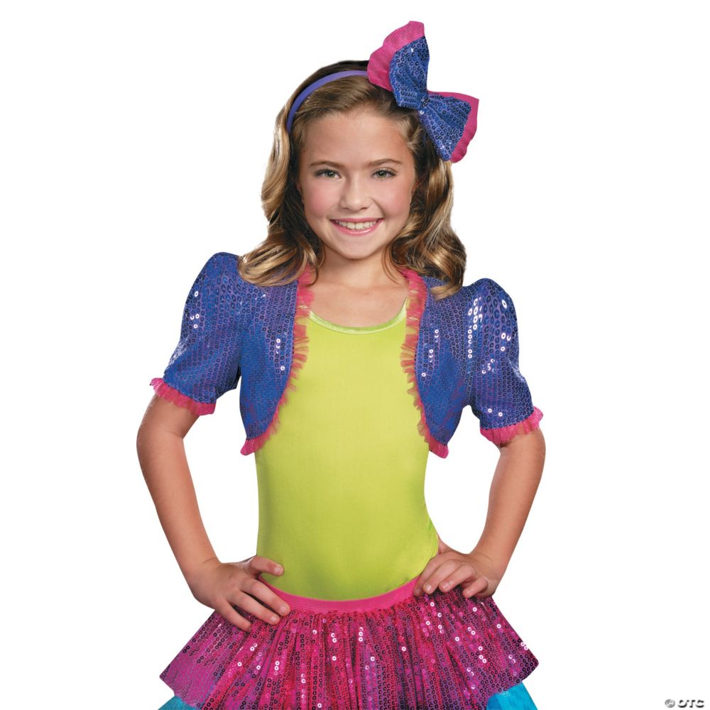 Girl's Purple Dance Craze Bolero Costume - Medium/Large