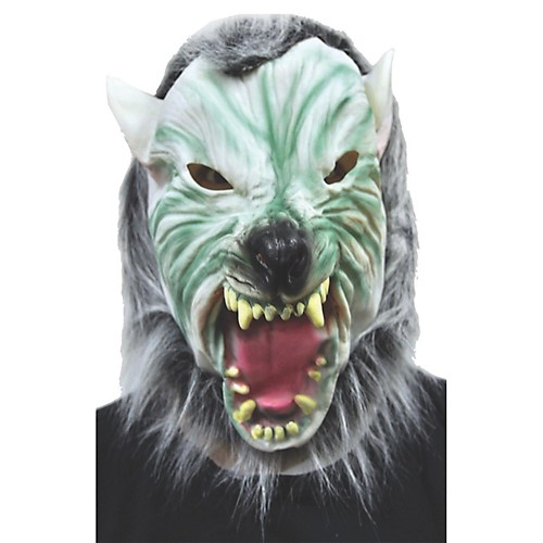 Featured Image for Silver Wolf Mask with Hair