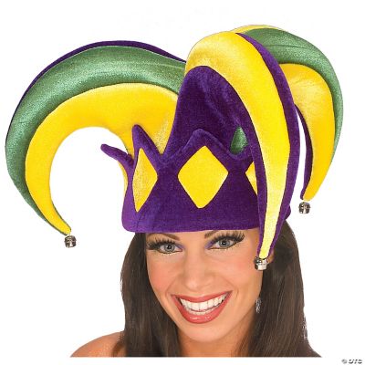 Adult MaRedi Gras Jester Hat Discontinued