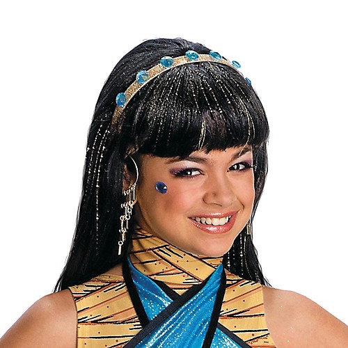 Featured Image for Girl’s Cleo De Nile Wig – Monster High