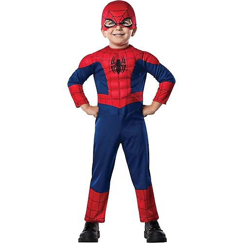 Featured Image for Deluxe Muscle Spider-Man Costume