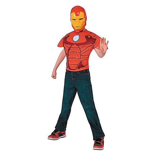 Featured Image for Iron Man T-Shirt & Mask
