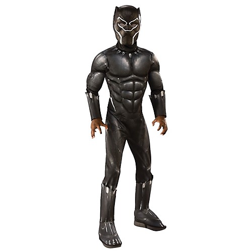 Featured Image for Boy’s Deluxe Muscle Black Panther Costume