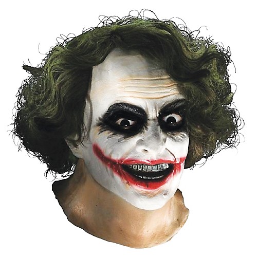 Featured Image for Deluxe Joker Full Latex Mask with Hair – Dark Knight Trilogy