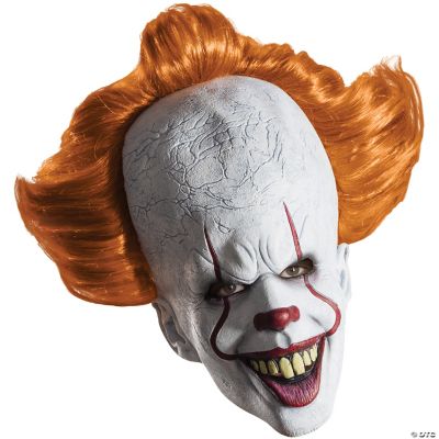 Featured Image for Pennywise Overhead Mask with Attached Hair – IT